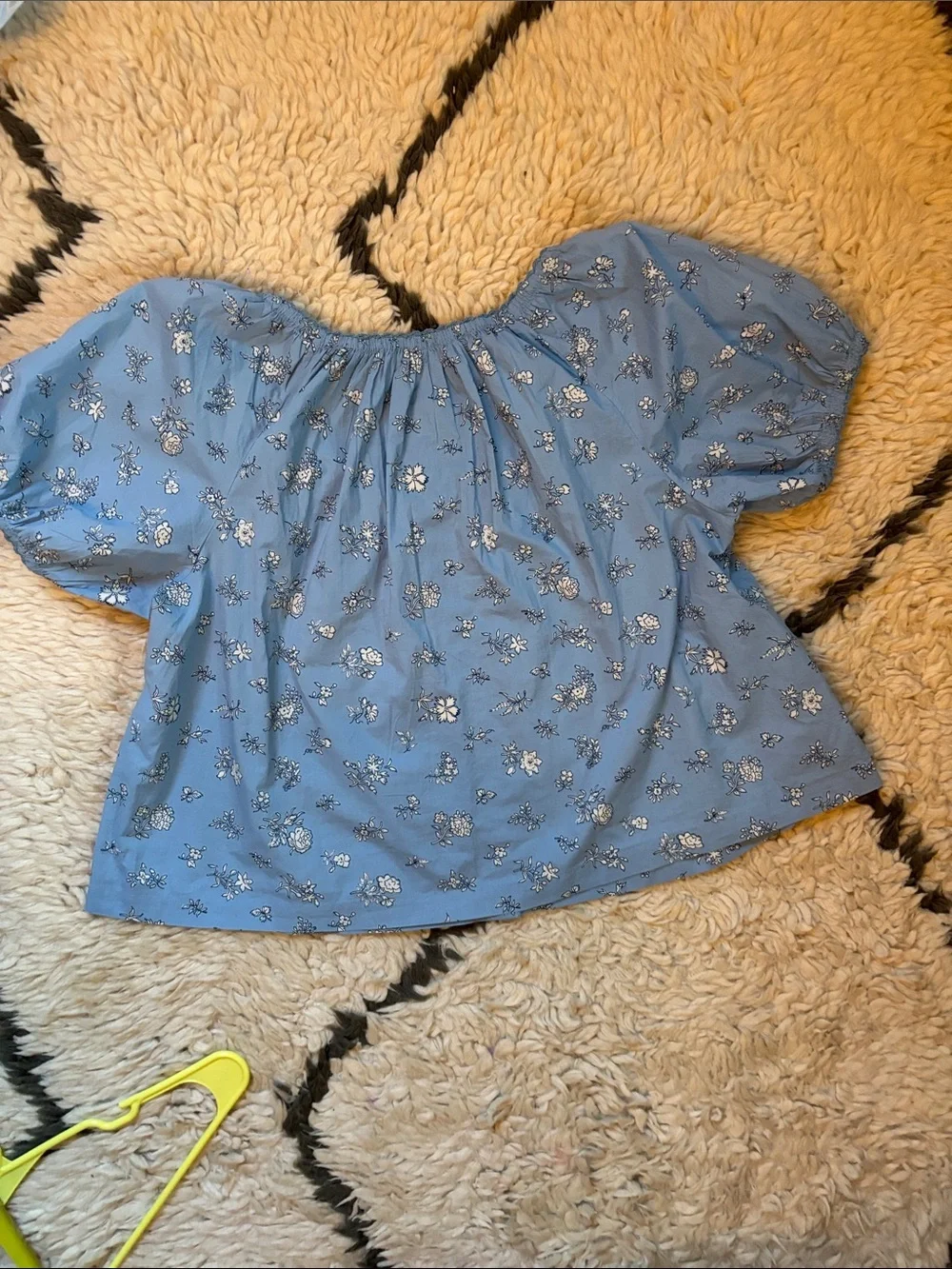 DÔEN Tennessee Top in Sky Bouton De Rose